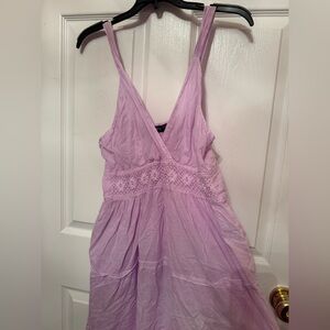Lavender Sleeveless Dress